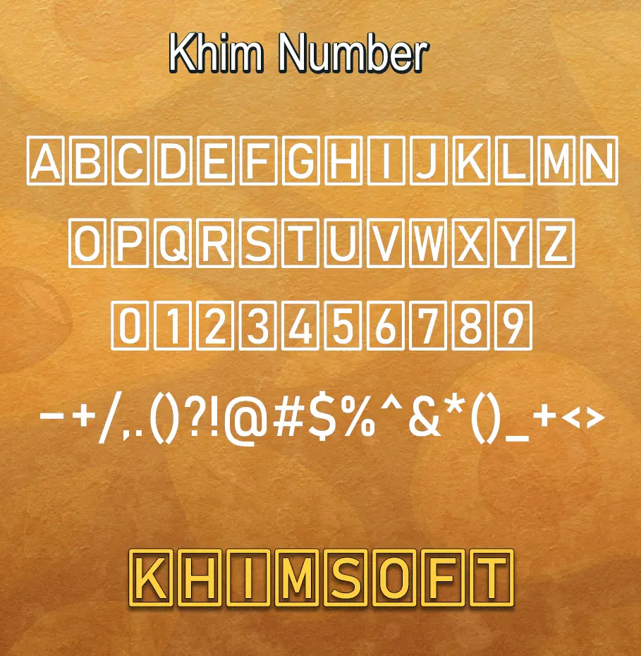 khim number
