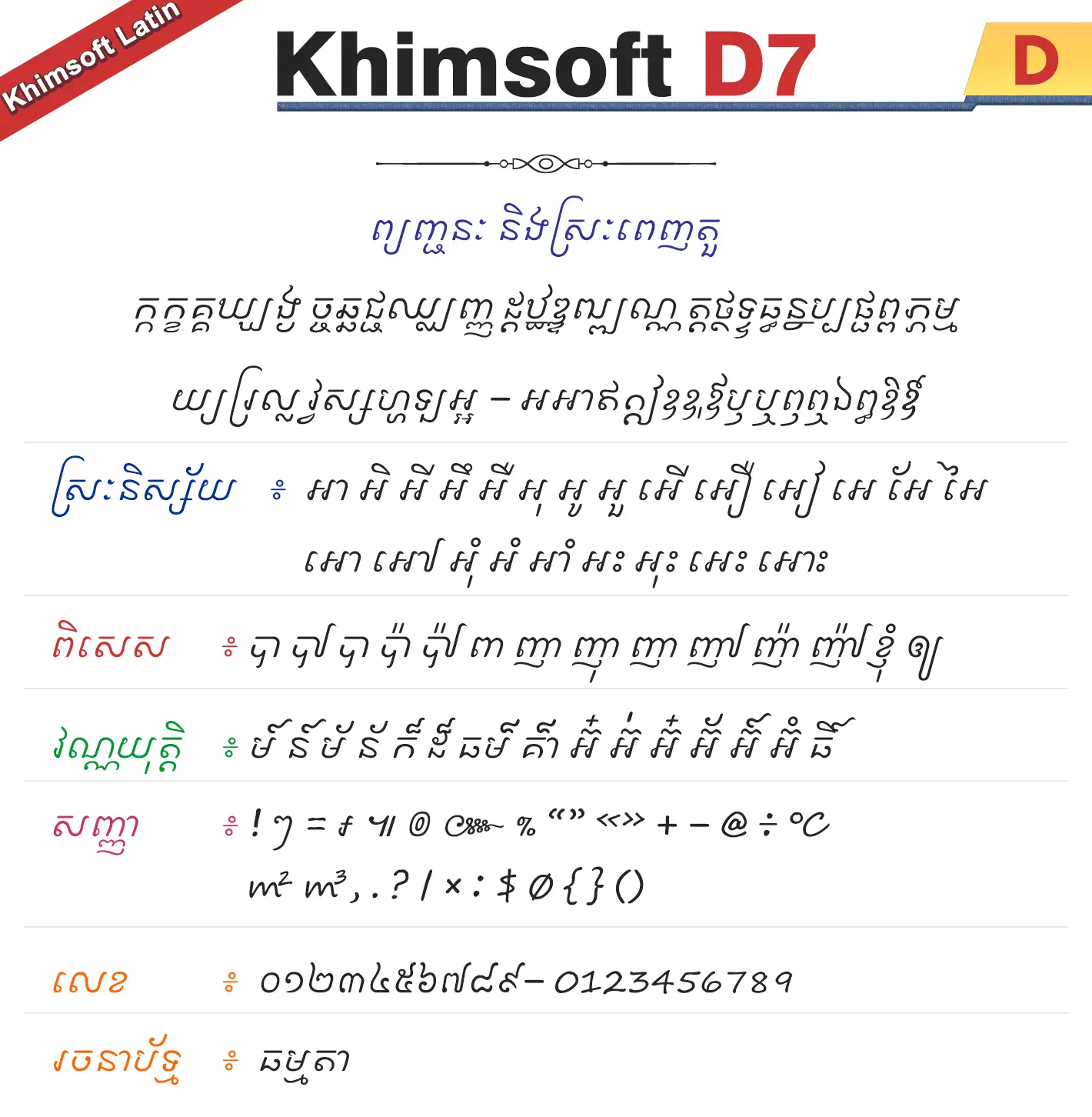 khimsoft d7