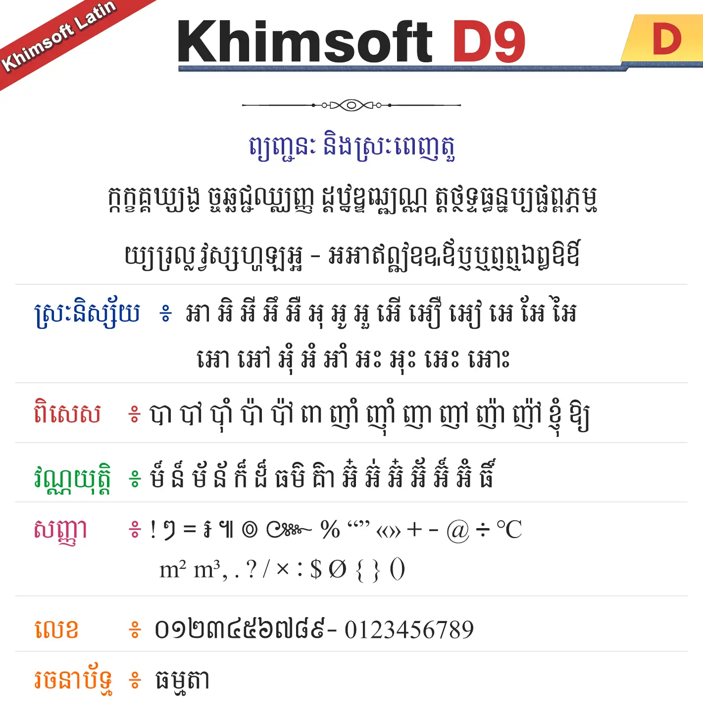 khimsoft d9