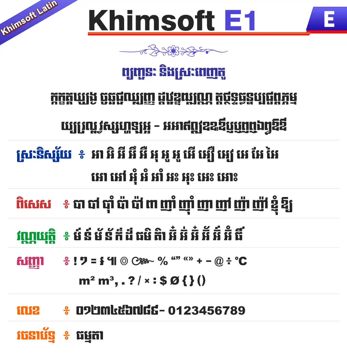 khimsoft e1